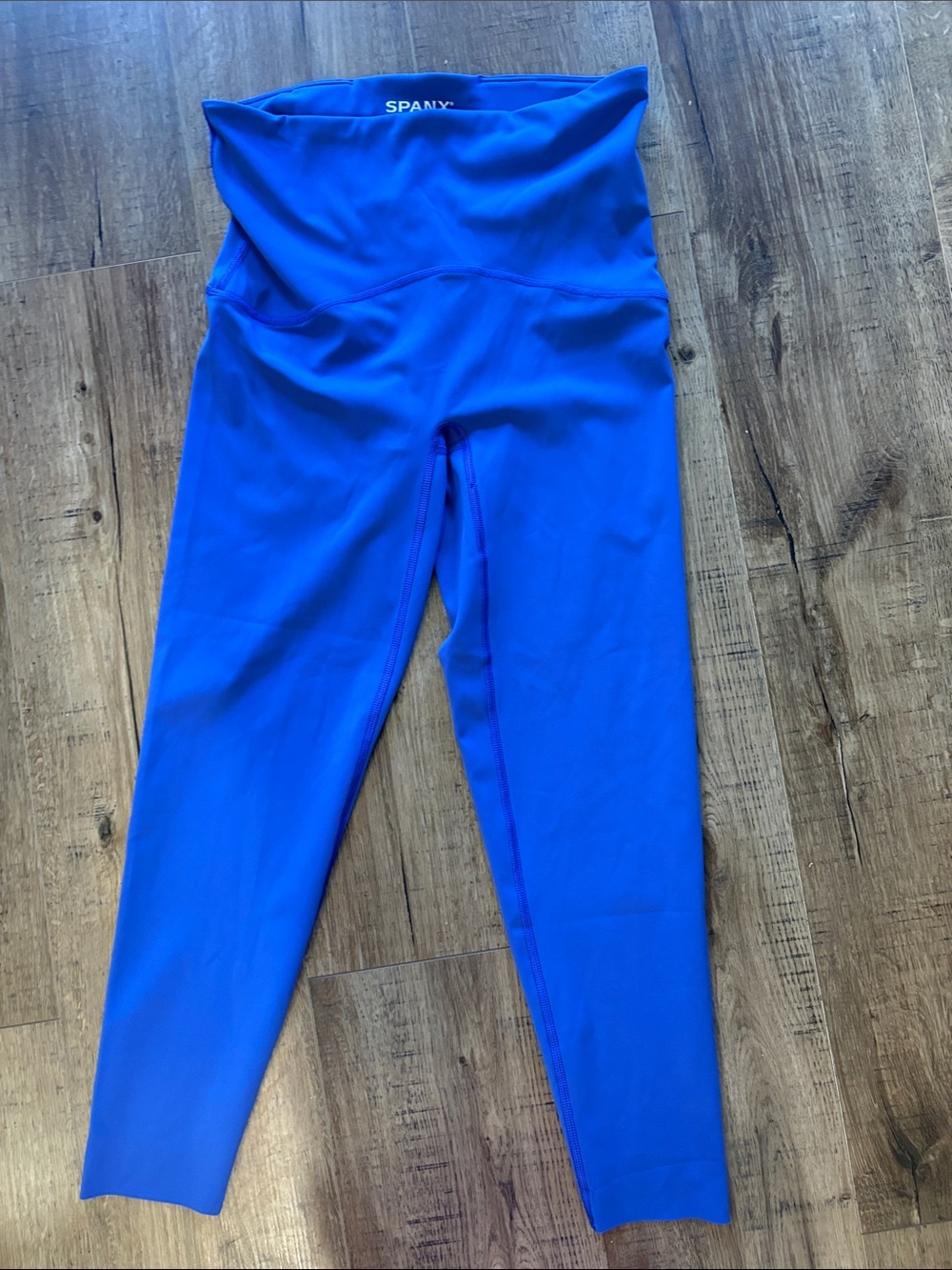 SPANX High-Rise Performance Leggings in Royal Blue